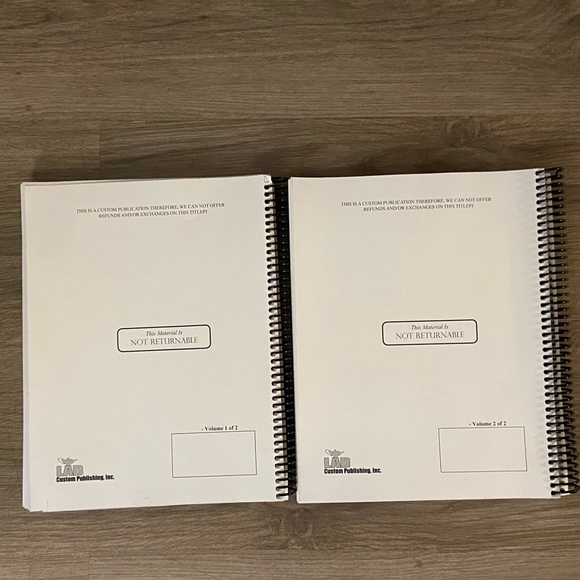 Openstax Concepts of Biology spiral bound volume 1 & 2 - Picture 2 of 2